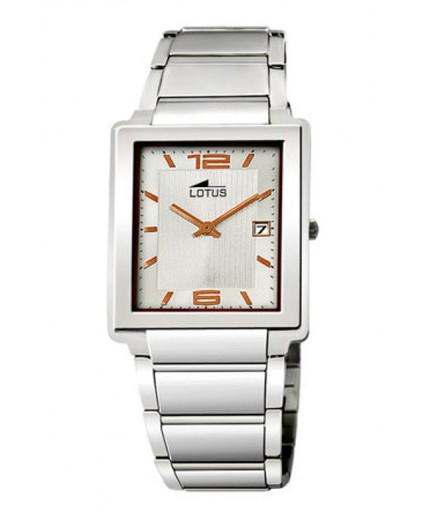 9935-2 Reloj Lotus caballero modelo indefinido elegante de acero inoxidable 316L