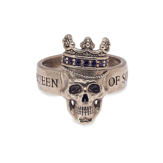 ANILLO Plata de Palo SKULL SR009B