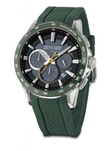 Reloj Duward correa silicona verde AQUASTAR Nurburgring D85536.03 Género HOMBRE