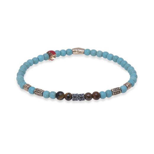 B2G Pulsera Plata de Palo BEADS