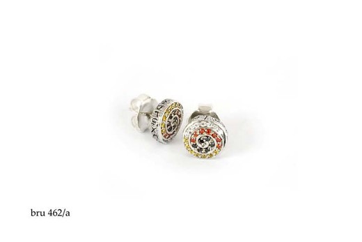 BRU0462/A Pendientes la bruixeta de plata colección natural