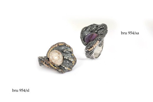 BRU954 Anillos la bruixeta mujer sobresalientes