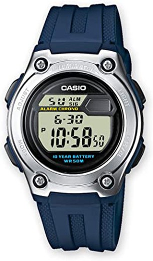 A-W-150-290 Reloj Casio cadete caucho azul