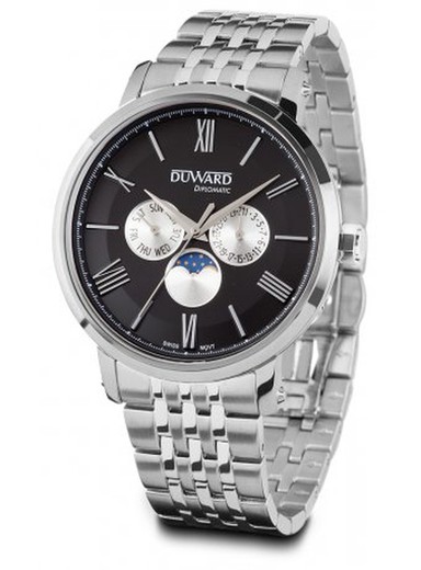 Reloj Duward hombre DIPLOMATIC Navarra D95708.02 acero 316L multifunción