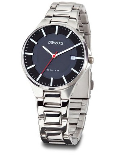 Reloj Duward de mujer serie ELEGANCE Elegans Ref D25426.02 movimiento de carga solar acero inoxidable 316L y cristal mineral acabado zafiro