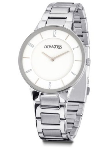 Reloj DUWARD de hombre modelo ELEGANCE Setaele Ref D95117.01 acero inoxidable 316L cristal mineral zafiro