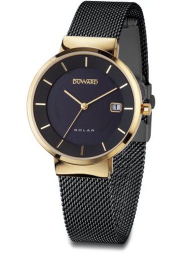 Reloj mujer de la marca DUWARD reloj analógico con movimiento de carga solar LADY Bean Ref. D25415.12 es una verdadera joya que combina la elegancia y la funcionalidad en un solo accesorio