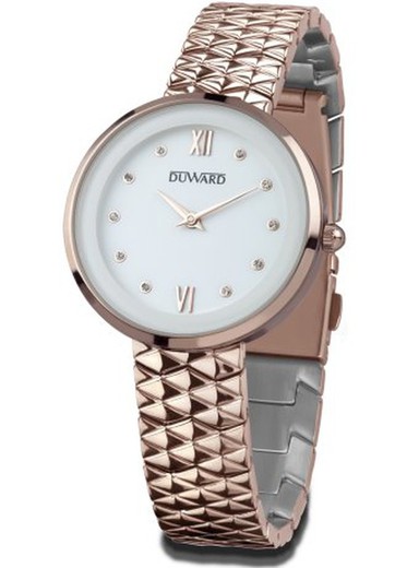 Reloj Duward de mujer colección LADY Moteris Ref D25113.21 acabado con cristal mineral zafiro