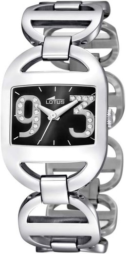 Lotus 15546/3 Reloj analógico de Cuarzo para Mujer con Correa de Acero Inoxidable