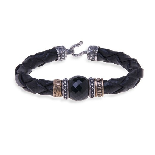 MB110X Pulsera Plata de Palo hombre