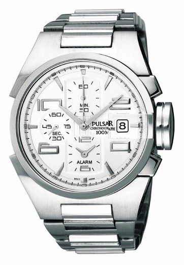 PF3705X Reloj Pulsar de hombre Sport crono acero