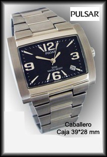 PXH255X Reloj Pulsar caballero acero inoxidable 316L vintage