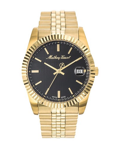 Reloj Mathey TISSOT para hombre H810PN MATHY III cristal mineral de gran resistencia, maquinaria RONDA 515, Swiss Made cuarzo