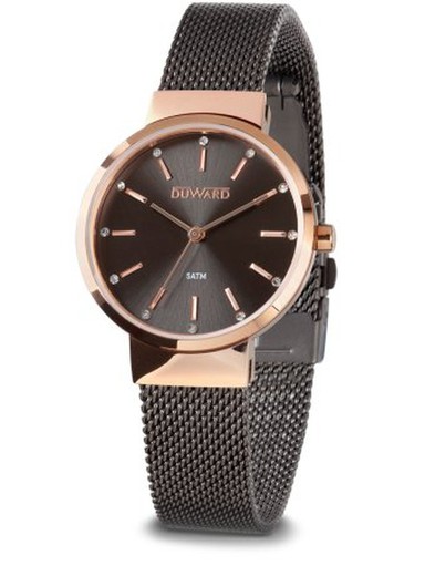 Reloj Duward de mujer colección LADY Bean D25347.26 bicolor esfera elegante