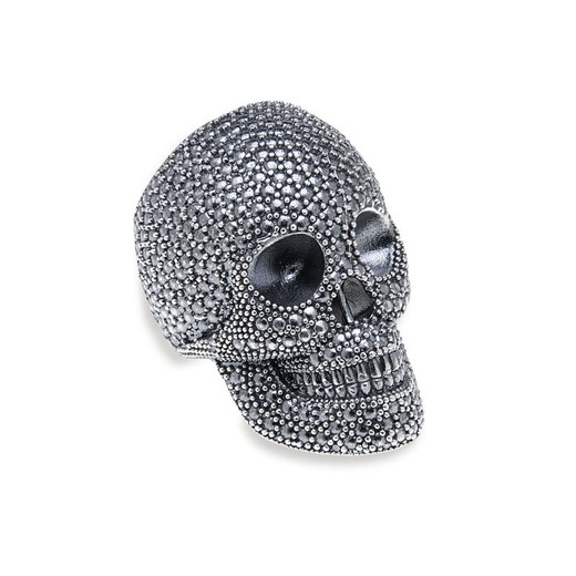 SR012A Anillo Plata de Palo colección Skull calavera