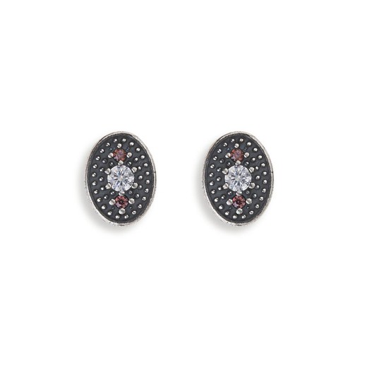 WE136X Pendientes PLATADEPALO para mujer circonitas