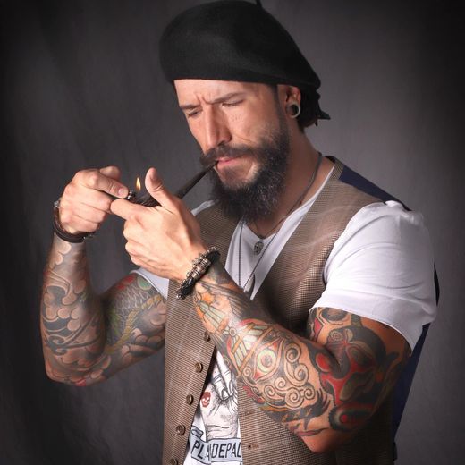 Colgantes Plata de Palo Skull