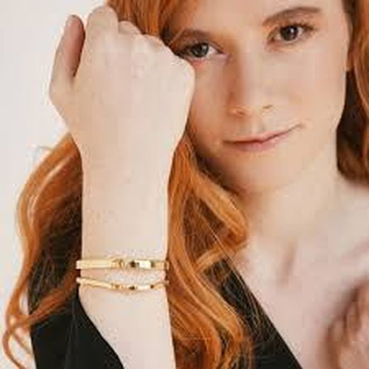 Esclavas oro, plata, perlas, brillantes