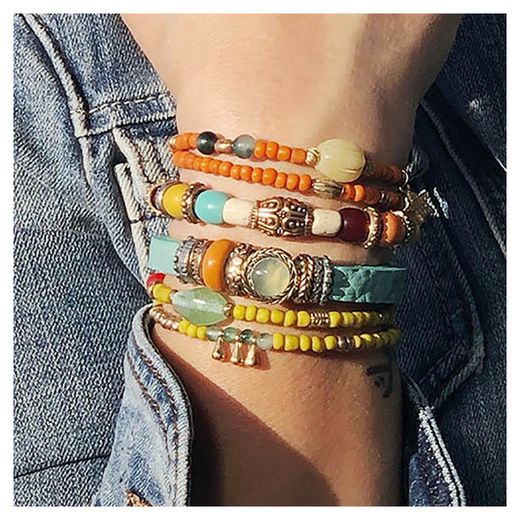 Pulseras Plata de Palo atractivas