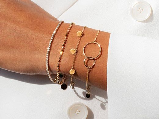 Pulseras Plata de Palo discretas