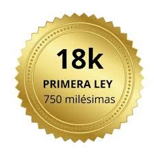 00-1386 Pulsera decorada con cinco mini charms en forma de círculos lisos elaborados en oro de 18 Kilates