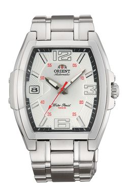 147-FERAL006W0 Reloj Orient automático de hombre caja rectangular calendario sumergible 100 metros (10atm)