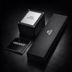 147-FERAL006W0 Reloj Orient automático de hombre caja rectangular calendario sumergible 100 metros (10atm)