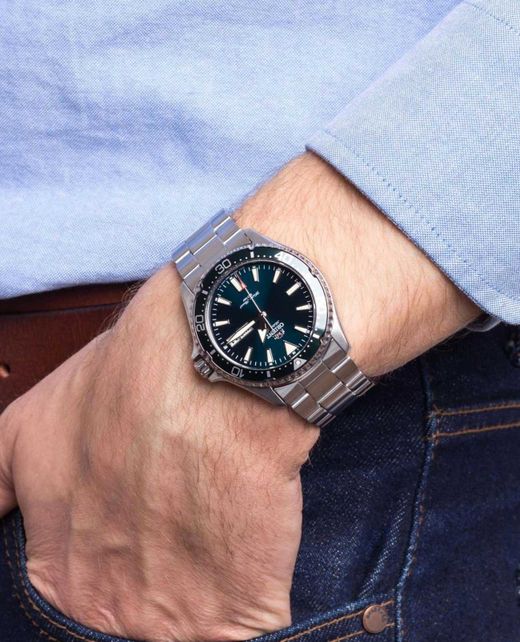 Reloj Orient de hombre 147-RA-AA0004E39B mecánico y sumergible 200 metros (5atm)