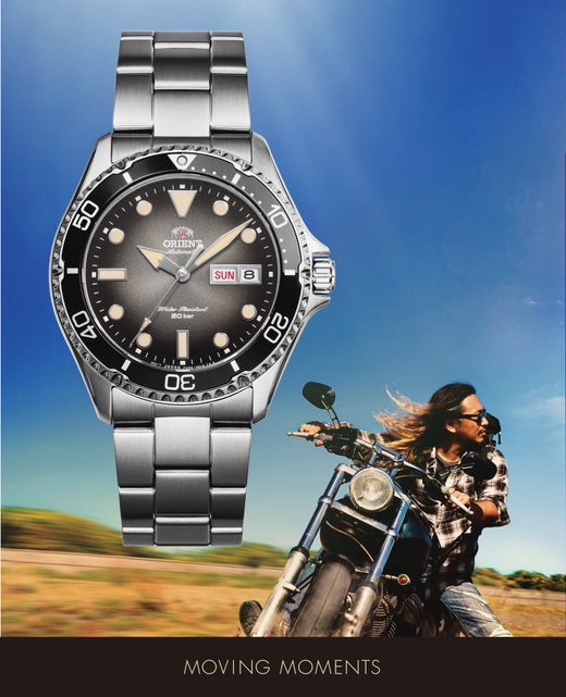 Reloj Orient para hombre mecánico automático 147-RA-AA0810N19B cristal zafiro water resistant 200 metros (20atm)