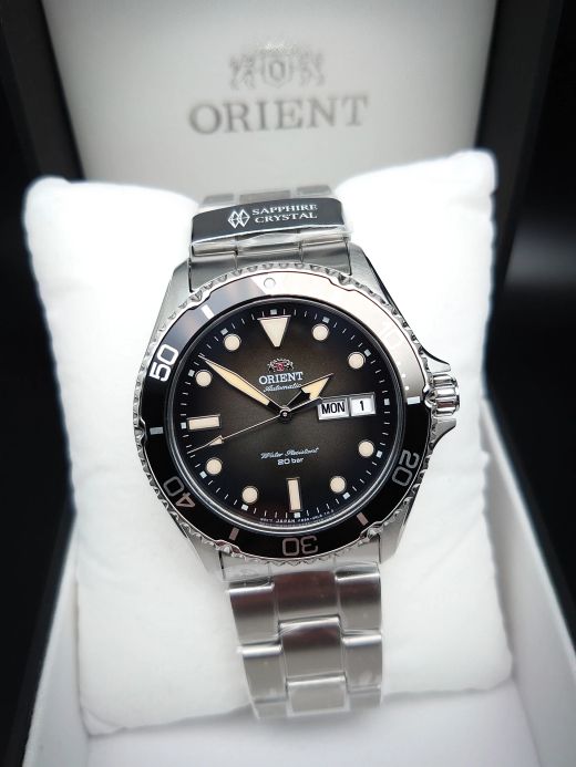 Reloj Orient para hombre mecánico automático 147-RA-AA0810N19B cristal zafiro water resistant 200 metros (20atm)