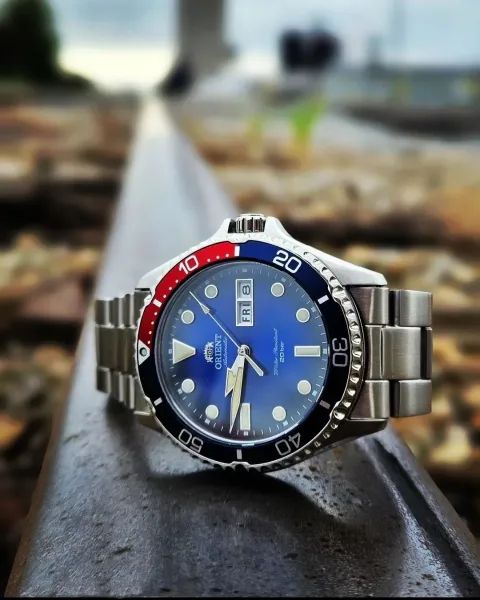 Reloj Orient hombre mecánico 147-RA-AA0812L19B acuático 20 bar