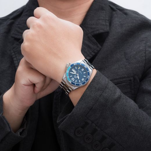 Reloj Orient de hombre mecánico 147-RA-AA0818L39B sport cristal zafiro 200 metros