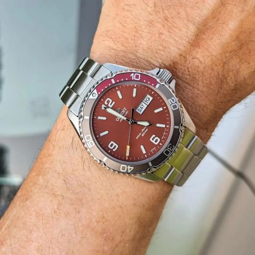 Reloj Orient hombre automático 147-RA-AA0820R19B water resistant 200 metros cristal zafiro