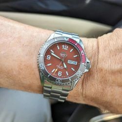 Reloj Orient hombre automático 147-RA-AA0820R19B water resistant 200 metros cristal zafiro