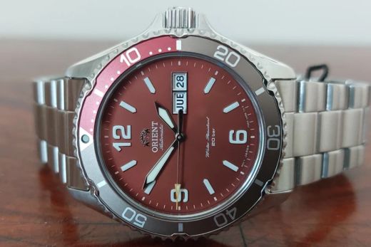 Reloj Orient hombre automático 147-RA-AA0820R19B water resistant 200 metros cristal zafiro