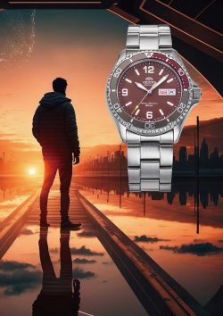 Reloj Orient hombre automático 147-RA-AA0820R19B water resistant 200 metros cristal zafiro