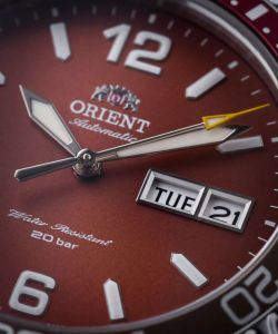 Reloj Orient hombre automático 147-RA-AA0820R19B water resistant 200 metros cristal zafiro