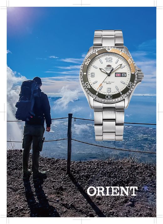 147-RA-AA0821S39B Reloj Orient automático de hombre sumergible 200 metros (20 atm)