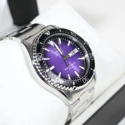 147-RA-AA0827V39B Reloj Orient automático de hombre MAKO KAMASU – esfera degradado púrpura: color de temporada (lanzamiento limitado) sumergible 200 metros (20 atm)