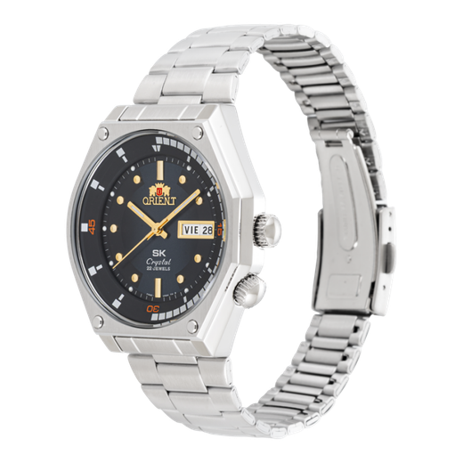 Reloj Orient de hombre mecánico 147-RA-AA0B03L39B esfera color azul-negro degradado