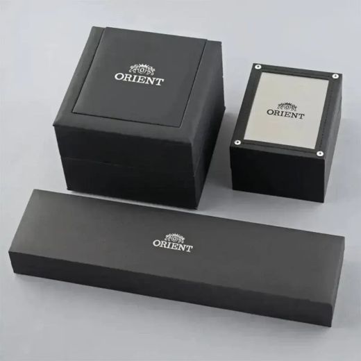 Reloj Orient de hombre mecánico 147-RA-AA0B03L39B esfera color azul-negro degradado