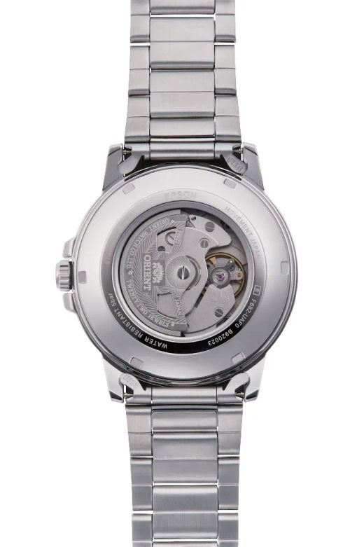 Reloj Orient de hombre automático 147-RA-AA0C01B39B esfera negra muy nítida