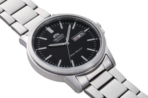 Reloj Orient de hombre automático 147-RA-AA0C01B39B esfera negra muy nítida