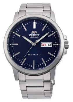 Reloj Orient de hombre automático 147-RA-AA0C02L39B esfera azul sumergible 50 metros