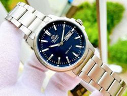 Reloj Orient de hombre automático 147-RA-AA0C02L39B esfera azul sumergible 50 metros
