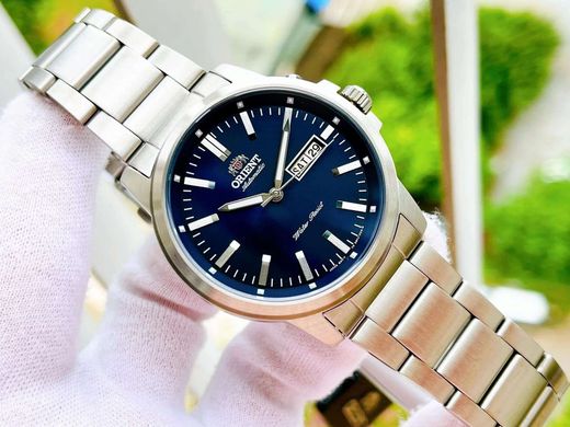 Reloj Orient de hombre automático 147-RA-AA0C02L39B esfera azul sumergible 50 metros