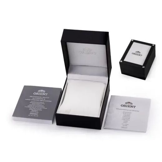 Reloj Orient de hombre automático 147-RA-AC0020G10B pulsera de malla esterilla o milanesa