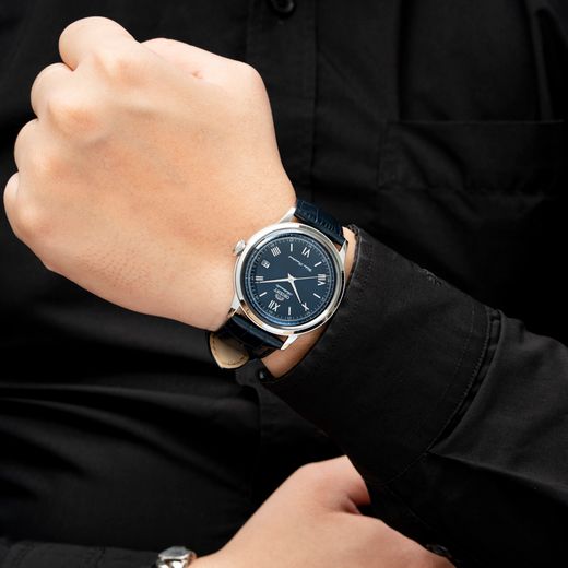 Reloj Orient hombre movimiento automático 147-RA-AC0024L30B esfera negra