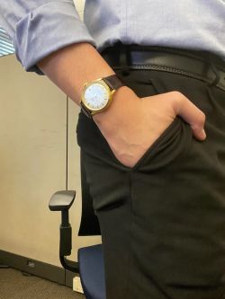 147-RA-AC0028S30B Reloj Orient Bambino automático de hombre bonito y elegante, calendario con correa de piel resistente al agua 30 metros (3atm)