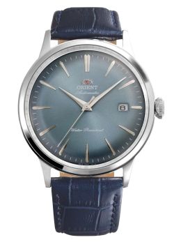 147-RA-AC0030L30B Reloj Orient Bambino automático de hombre esfera azul acuático 30 metros